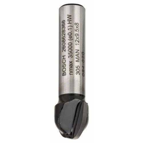 Bosch - Žlábkovací fréza 8 mm, R1 6 mm, D 12 mm, L 9,2 mm, G 40 mm