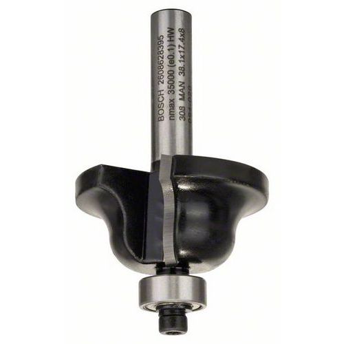 Bosch - Profilová fréza B 8 mm, R1 6,3 mm, B 12,7 mm, L 17 mm, G 61 mm