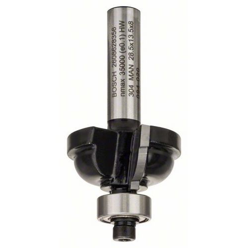 Bosch - Profilová fréza F 8 mm, R1 6,3 mm, D 28,5 mm, L 13,2 mm, G 54 mm