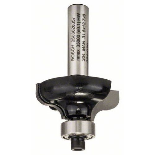 Bosch - Profilová fréza G 8 mm, R1 4,8 mm, D 31,8 mm, L 12,4 mm, G 54 mm