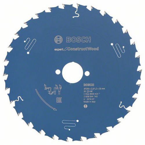 Bosch - Pilový kotouč Expert for Construct Wood 200 x 30 x 2,0 mm, 30