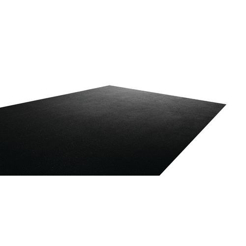 Vnitřní čistící rohož Manutan, 200 x 135 cm, černá