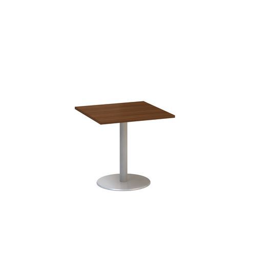 Konferenční stůl Alfa 400, 80 x 80 x 74,2 cm, dezén ořech