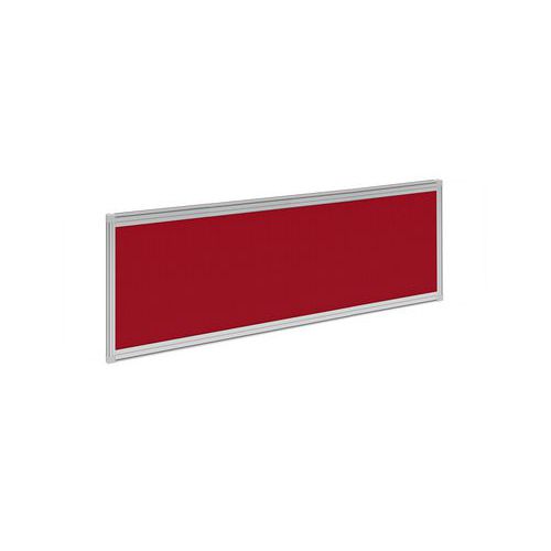 Stolový paraván Alfa 600, 140 x 37 cm, tmavě červený