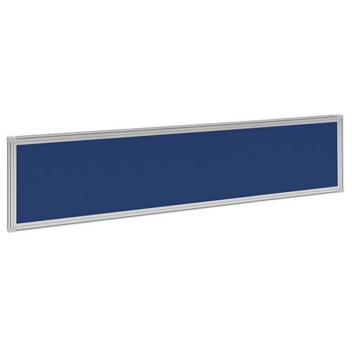 Stolový paraván Alfa 600, 180 x 37 cm, tmavě modrý