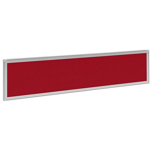 Stolový paraván Alfa 600, 180 x 37 cm, tmavě červený