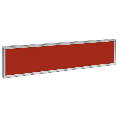 Stolový paraván Alfa 600, 180 x 37 cm, červený
