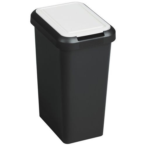 Odpadkový koš na tříděný odpad, 45 l, bílý - CEP