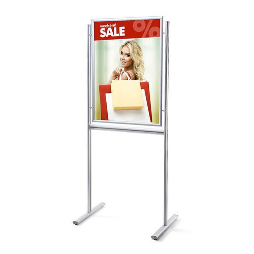 Reklamní stojan Infoboard, profil 25 mm, 100 x 70 cm