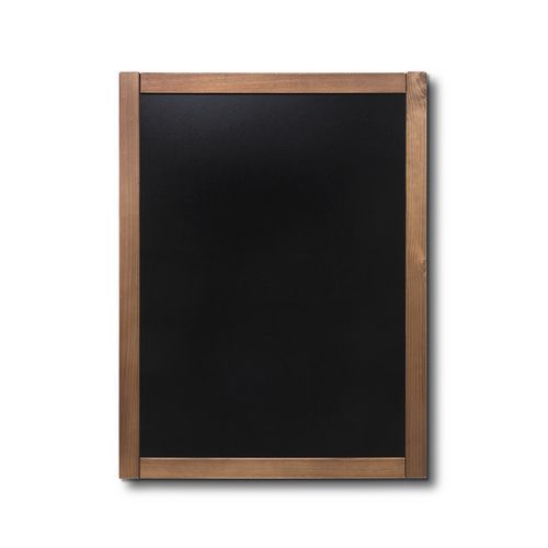 Křídová tabule Classic, teak, 60 x 80 cm