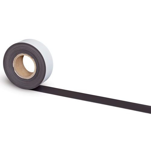 Samolepicí magnetická páska Maul černá, 10 m, šířka 60 mm