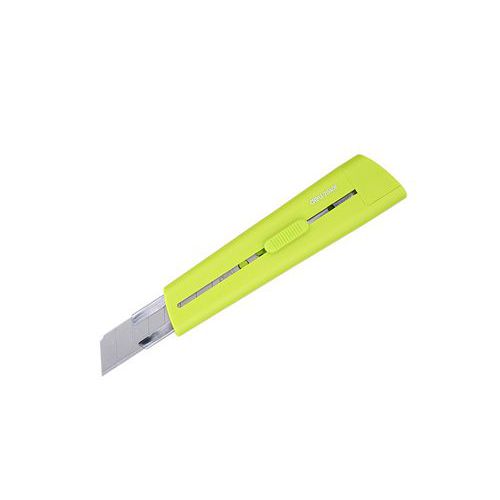 Nůž DELI 169mm odlamovací, zelený