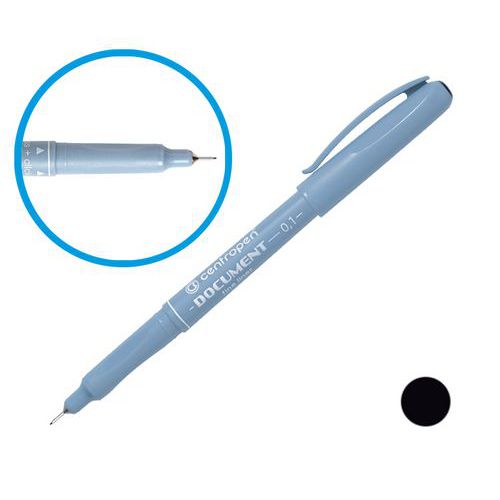 Popisovač CENTROPEN 2631 liner 0,1mm, černý