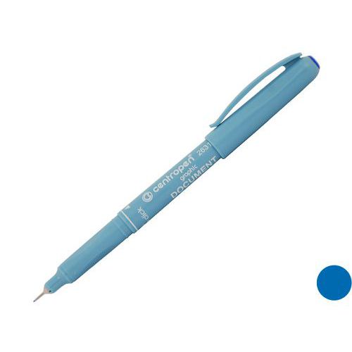 Popisovač CENTROPEN 2631 liner 0,1mm, modrý