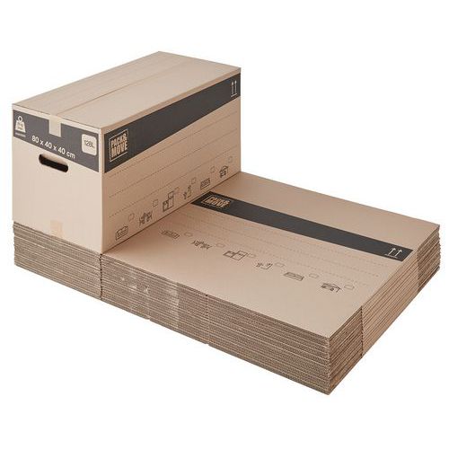 Stěhovací krabice Pack&Move, 128 l