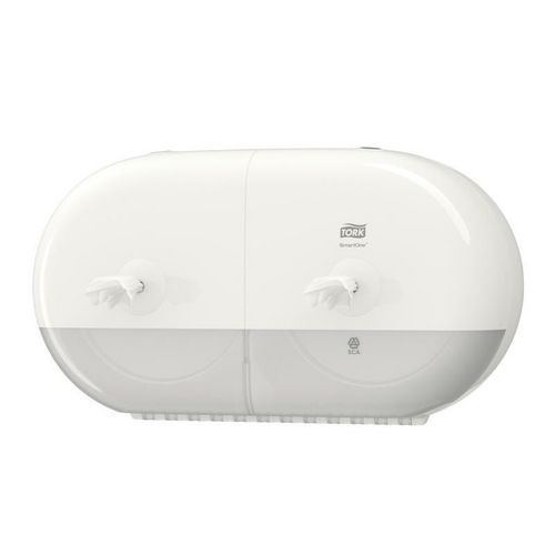 Zásobník Tork SmartOne Twin Mini na toaletní papír se středovým odvíjením, bílý
