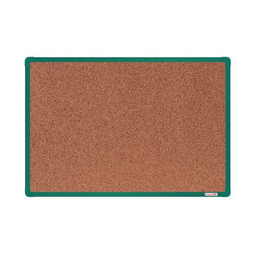 Korková tabule boardOK, 90 x 60 cm, zelená
