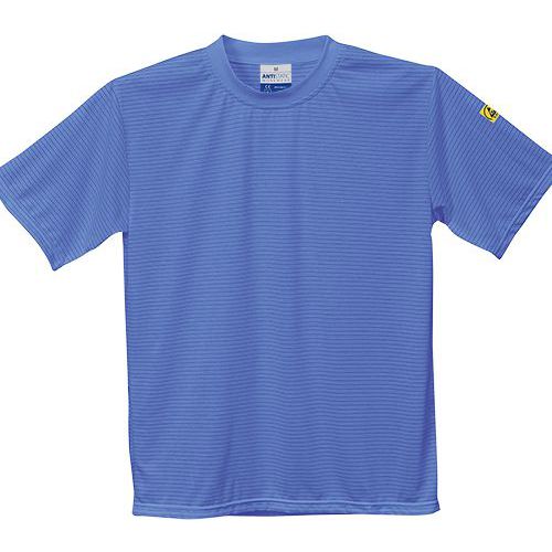 ESD antistatické triko, modrá, vel. XXL