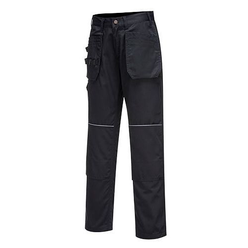 Kalhoty Tradesman Holster, černá, prodloužené, vel. 34
