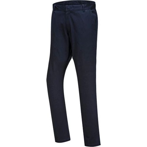 Kalhoty Stretch Slim Chino, tmavě modrá, zkrácené, vel. 32