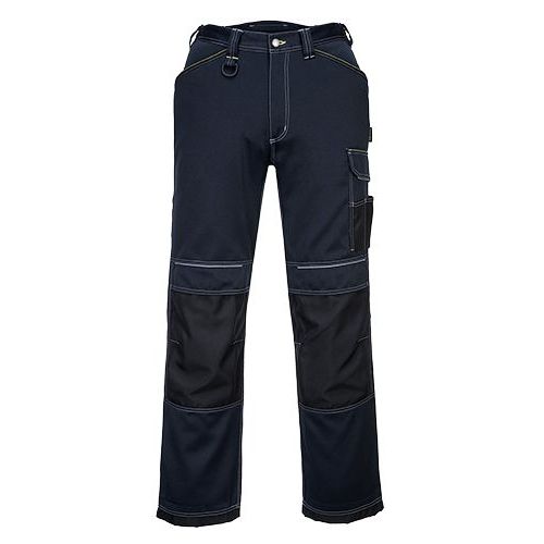 Kalhoty Work PW3, černá/modrá, normální, vel. 44