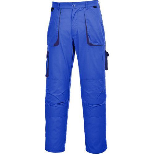 Kalhoty Portwest Texo Contrast, světle modrá, prodloužené, vel. L