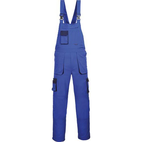 Portwest Texo laclové dvoubarevné kalhoty, světle modrá, prodloužené, vel. XL