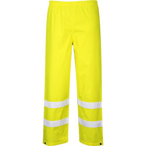 Reflexní kalhoty Traffix Hi-Vis, žluté, normální, vel. M