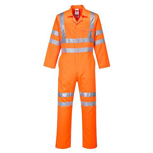 Reflexní pracovní kombinéza RIS Hi-Vis, oranžová, vel. XXL