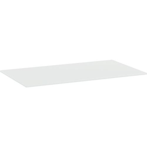 Univerzální deska ke kancelářským stolům, 140 x 80 x 2,5 cm, ABS 2 mm, světle šedá