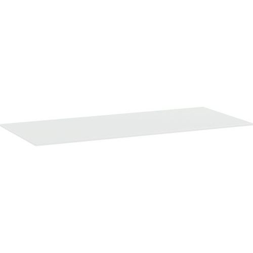 Univerzální deska ke kancelářským stolům, 180 x 80 x 2,5 cm, ABS 2 mm, světle šedá