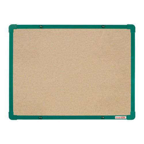 Textilní tabule boardOK, 60 x 45 cm, zelená