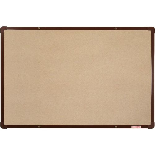 Textilní tabule boardOK, 90 x 60 cm, hnědá