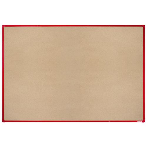 Textilní tabule boardOK, 180 x 120 cm, červená