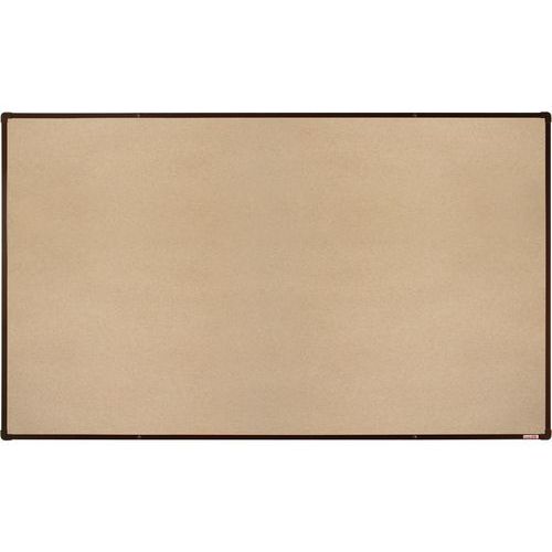 Textilní tabule boardOK, 200 x 120 cm, hnědá