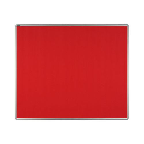 Textilní oboustranný paraván ekoTAB 90 x 120 cm, červený