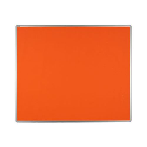 Textilní oboustranný paraván ekoTAB 90 x 120 cm, oranžový