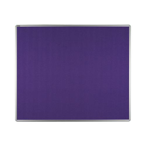 Textilní oboustranný paraván ekoTAB 90 x 120 cm, fialový