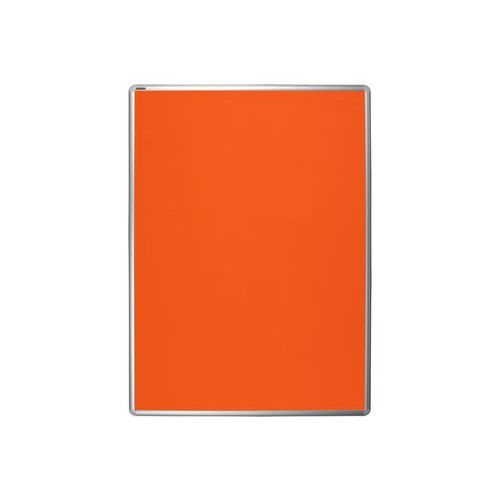Textilní oboustranný paraván ekoTAB 75 x 100 cm, oranžový