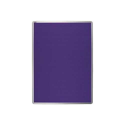 Textilní oboustranný paraván ekoTAB 75 x 100 cm, fialový