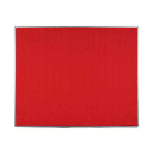 Textilní oboustranný paraván ekoTAB 100 x 150 cm, červený