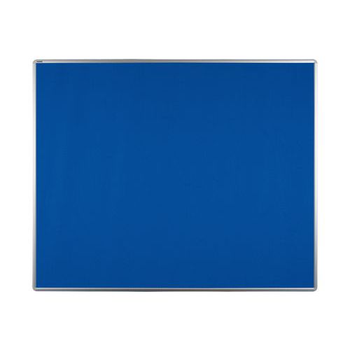 Textilní oboustranný paraván ekoTAB 100 x 150 cm, modrý