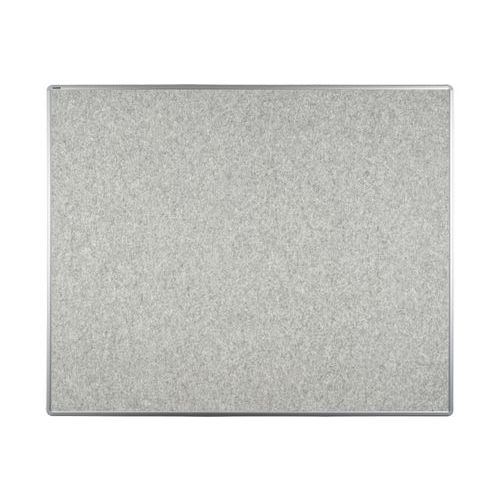 Textilní oboustranný paraván ekoTAB 100 x 150 cm, šedý
