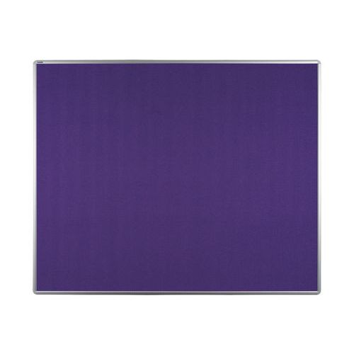 Textilní oboustranný paraván ekoTAB 100 x 150 cm, fialový