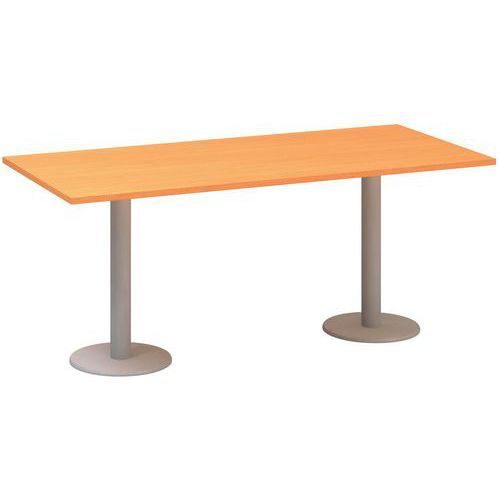 Konferenční stůl Alfa 400, 180 x 80 x 74,2 cm, dezén buk Bavaria