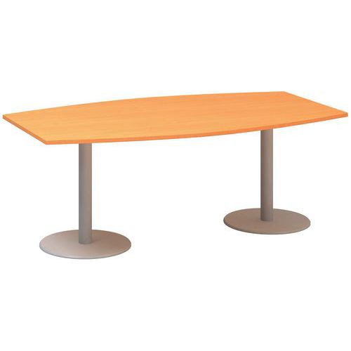 Konferenční stůl Alfa 400, 200 x 110 x 74,2 cm, dezén buk Bavaria