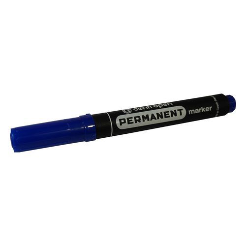 CENTROPEN značkovač permanentní, 8566/1, stopa 2,5 mm, sada 10 ks, modrý