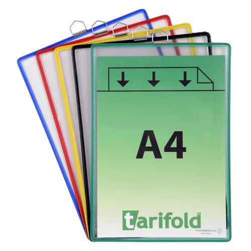 Informační rámečk Tarifold A4, s okem, mix barev
