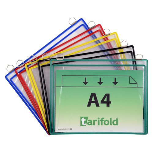 Informační rámečk Tarifold A4, se dvěma oky, mix barev