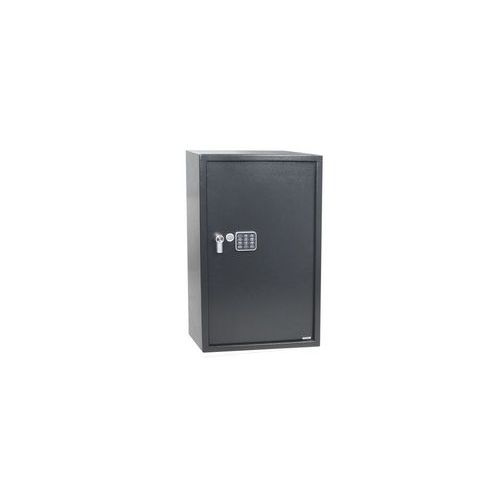 Nábytkový trezor s elektronickým zámkem, číselnou klávesnicí a páčkou k otevření, 750 x 450 x 400 mm